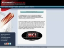 Website Snapshot of Microwave Components, Inc.